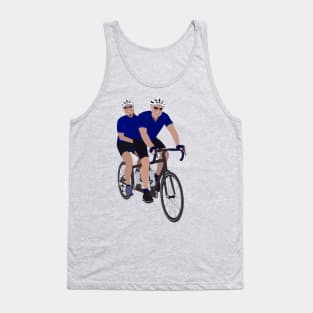 Tandem bike riders Tank Top